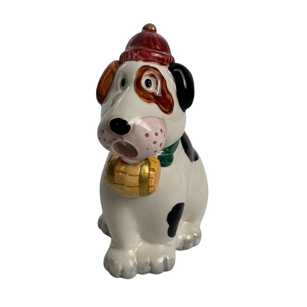 Omnibus OCI Fitz & Floyd Porcelain Playful Pup Dog Creamer Retired MUGS